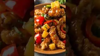 Sweet and Sour Pork/Chicken: Deep-fried meat with a tangy, sweet glaze.