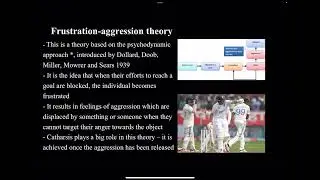 Educational YouTube video - why do individuals develop aggressive tendencies