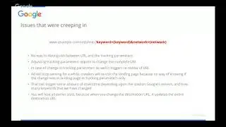 Recorded Session 13 - Efficient tracking (URL Tracking and Custom Parameters)