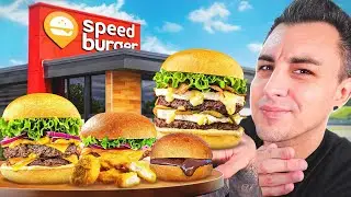 Je teste SPEED BURGER le burger rapide !