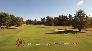 Hole #1 at Hop Meadow Country Club