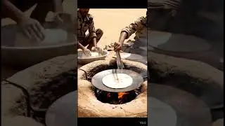 Indian army soldiers are making roti at desert camp🏕️ #army #soldiers #armylover #indianarmy #viral