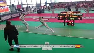 Euro Champs 2025 SWS - L32 - Dora Gkountoura GRE v Elena Hernandez ESP