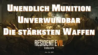 Resident Evil 7 Endgame Bonus Gegenst&auml;nde - Unverwundbar, Unendlich Munition, Kreiss&auml;ge, Albert 01-R