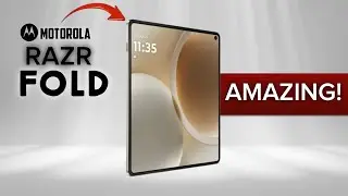 Motorola Razr Fold - Motorola&rsquo;s First Book-Style Foldable Is Bold, Powerful, and Serious - AMAZING !