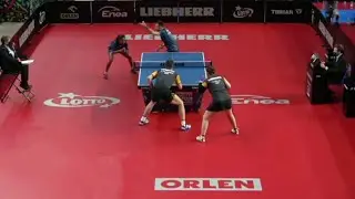 S. Gauzy/Prithika Pavade vs  P. Franziska/Petrissa Solja | European Championships 2021 (1/4)