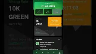 ✅GREEN CHAIN NETWORK  #greenchain #bitcoin #crypto #freearning #freeonlineearning #phonk #beats