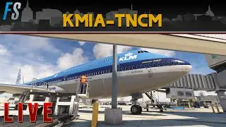 The Queen returns to St. Maarten! || 747-8 || SU15 Beta