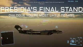 Project Wingman | Dialogue from Presidia's Final Stand that you're likely missing out on