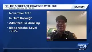 Pittsburgh police officer charged with second DUI