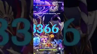 Hitting a million with Mavuika using food buffs! #genshinimpact #burstdamage #genshin #genshininpact