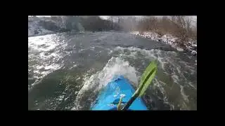 Trident Wave on the Clinton River New Years Day 2026 ( nsfw language :) )