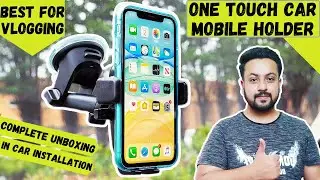 Best Car Phone Holder 2022 || One touch Mobile Holder Review Urdu/ Hindi || Rc Vlogs