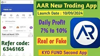 ARR Trading App/ARR withdrawal Proof/ Sam YBY FUND & GBY Lever/New Trading App ARR/#arr