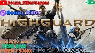 RYZEN 7 5700X + B550M TUF GAMING PLUS +  RTX3060 + 32GB RAM. Highguard Gostei Do Jogo.