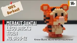 Merakit Santai Lego Bricks Tiger No.6166-12