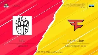 [RU] BIG vs FaZe | Смотрим, ставим.