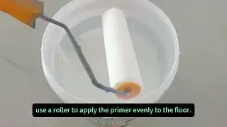 Water-Based Acrylic Floor Coating Application #WaterBasedFloorCoating #DIYFloor #garagefloor #howto