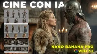 Workflow para Cine con IA: Consistencia y Control con Veo 3.1 y Nano Banana Pro