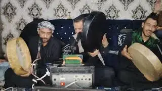 المداح  المنقبه النبويه في دار السيد ياسين فتحي الحميد البدراني في حي الصمود 