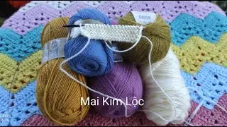Bài 1-Cách chọn len và kim đan phù hợp + Hướng dẫn cách đan mũi xuống.