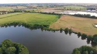 Rundflug &uuml;ber den Sankelmarker See, kurz