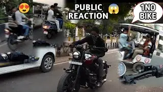 Jawa Bobber 42 without DB killer Public Reaction 🔥