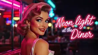 Neon Light at the Diner | Vintage Doo-Wop