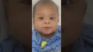 When my baby was 6 Months old with no teeth getting drunk off milk #baby #cutebaby #singlemom