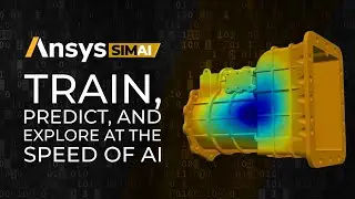 Обзор Ansys SimAI: обучение, прогнозирование и исследование со скоростью ИИ