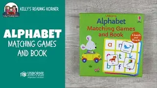Alphabet Matching Games & Book | Spring 2022 New Titles | Usborne Books & More [Activity Book][Game]