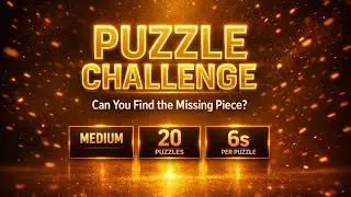 Puzzle Brain Test - Medium Difficulty