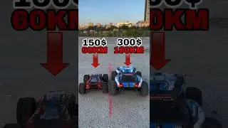 150$ rc car vs 300$ Drag Race!