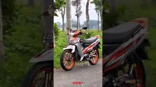 Fizr Silver Orange Modif #2tak #fizrmania #fizrmodifikasi #fizrmotovlog #yamahafizr