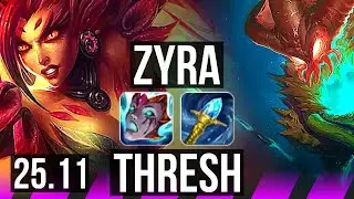 ZYRA & Senna vs THRESH & Smolder (SUP) | 8/5/23 | KR Master | 25.11