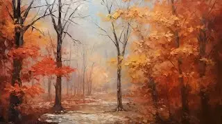 Fall Landscapes - Vintage Inspired Fall TV Art