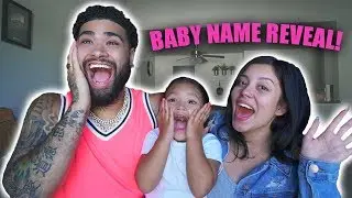 BABY NAME REVEAL! ** NEW INTRO**