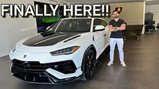 Taking delivery of my Lamborghini Urus Performante!!! (DREAM CAR)