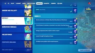 Week 11 Quests Guide (Fortnite Chapter 5 Season 3) | Fortnite Battle Royale