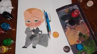 The Boss baby drawing tutorial