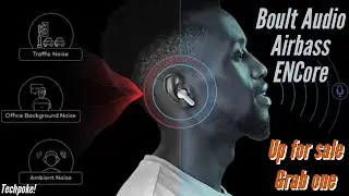 Boult Audio Airbass ENCore | 32Hrs Playtime | Fast charge type C | 1999 launch &hearts; #Preview #Techpoke!