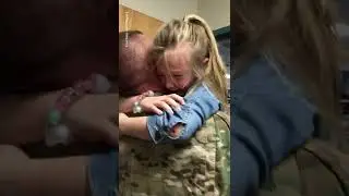 See how military surprises made the day for these school kids | Militarykind #Shorts
