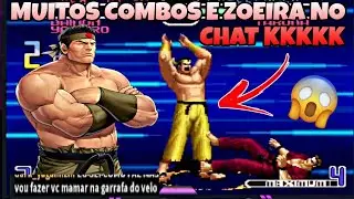🕹️ KOF 2002 PLUS #09 - Acertei uns combos e o cara é muito bacana, muita zoeira no chat kkkkk