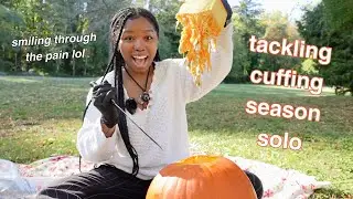 cuffing season… without a boo 👻 | fall solo-date vlog