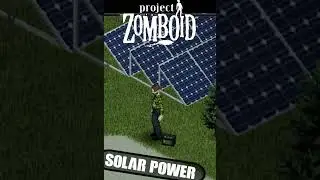 SOLAR Grid in Project Zomboid #mod #solar #projectzomboid
