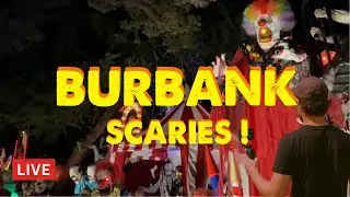 LIVE  📍BURBANK CLOWN HOUSE  LOS ANGELES &bull; HALLOWEEN WALK