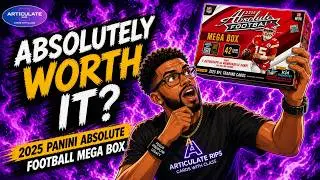 ABSOLUTELY WORTH IT? | 2025 Panini Absolute Football Mega Box