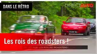 Dans le r&eacute;tro &ndash; MX-5 et MGB : les rois des roadsters !