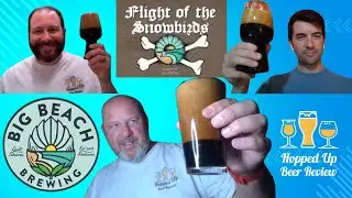 Flight of the Snowbirds Imperial Stout by Big Beach Brewing Company 10% ABV Beer Review #beer #stout