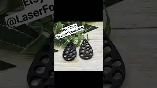 SVG Earring Digital Download Laser Earring File